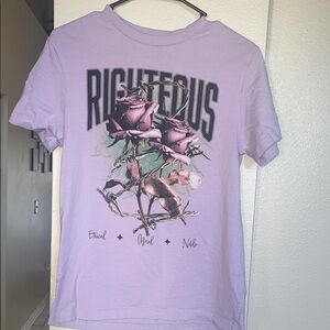 Lilac Graphic Tee